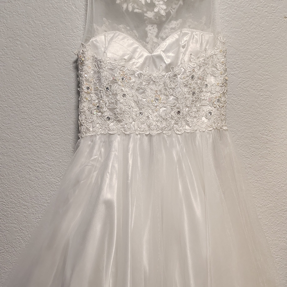 May Queen Ivory Lace Kids Dress